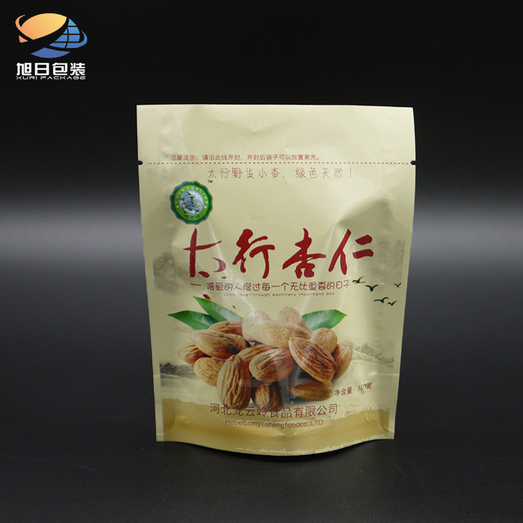 Almond packing bag