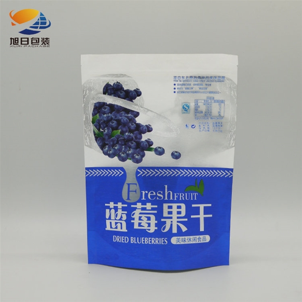 Blueberries packing bag